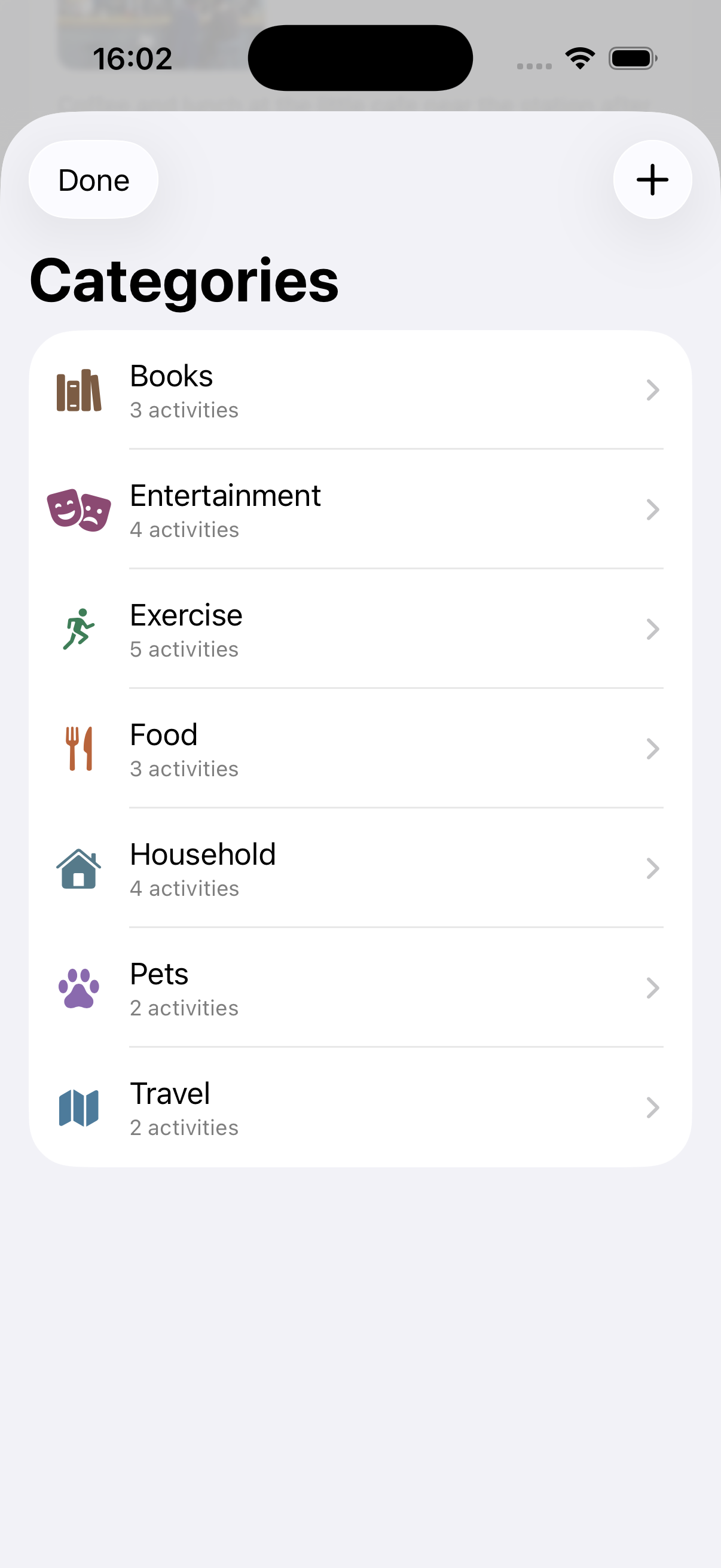 Categories